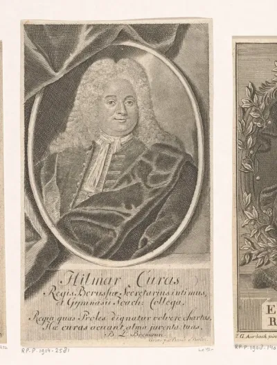 Portret van Hilmar Curas