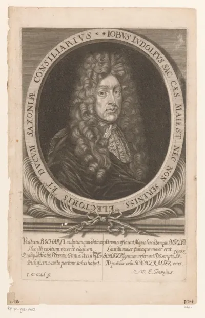Portret van Hiob Ludolf