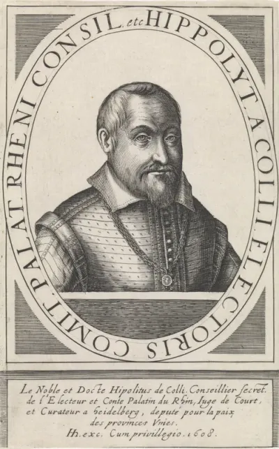Portret van Hippolyt von Colli