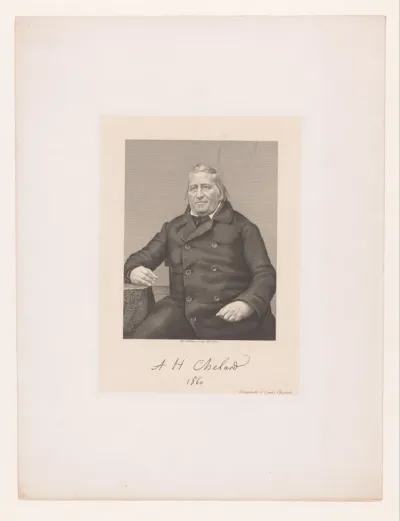 Portret van Hippolyte-André-Jean-Baptiste Chelard