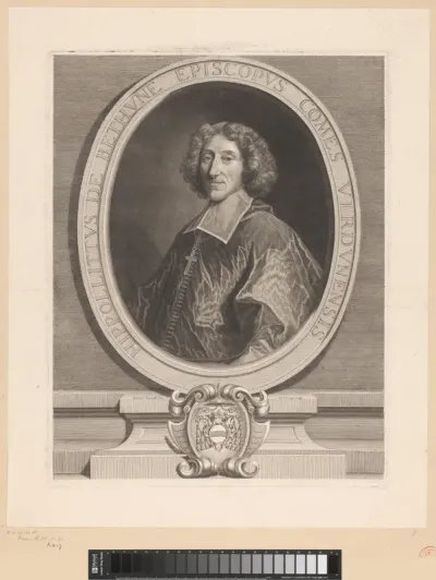 Portret van Hippolyte de Béthune