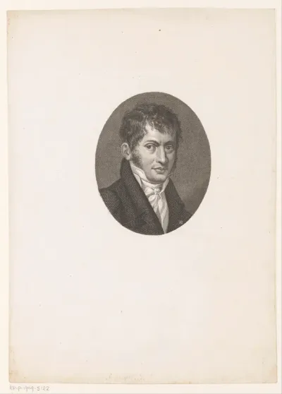 Portret van historicus en filoloog Andrea Mustoxidi