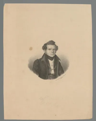 Portret van Hoffmann