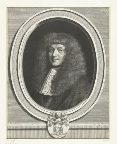Portret van Honoré Courtin