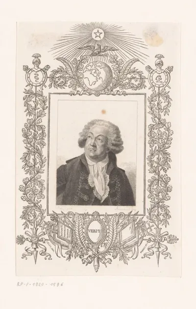 Portret van Honoré Gabriel de Riqueti