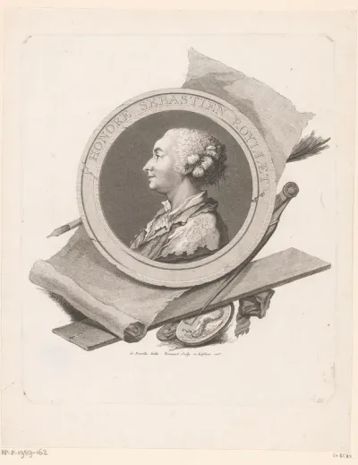 Portret van Honoré Sébastien Roillet