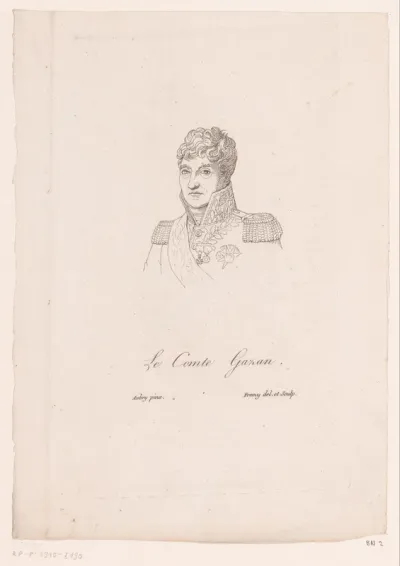 Portret van Honoré Théodore Maxime Gazan