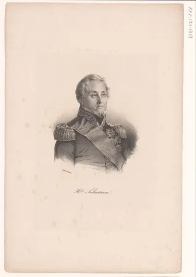 Portret van Horace Sébastiani