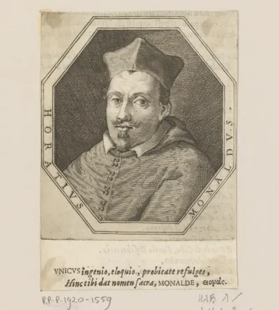 Portret van Horatio Monaldi