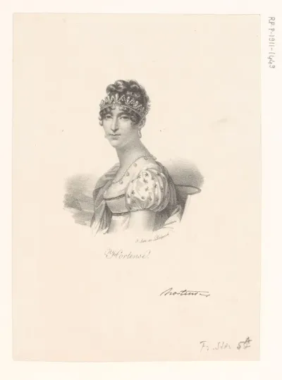 Portret van Hortense de Beauharnais