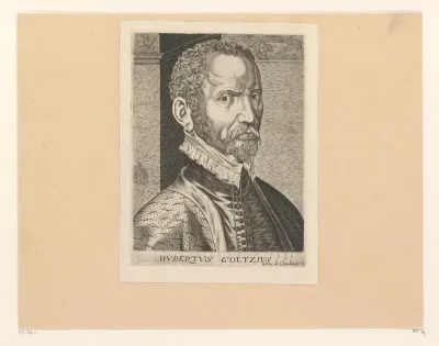 Portret van Hubert Goltzius