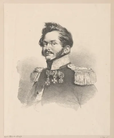 Portret van Hubert Joseph Jean Lambert de Stuers
