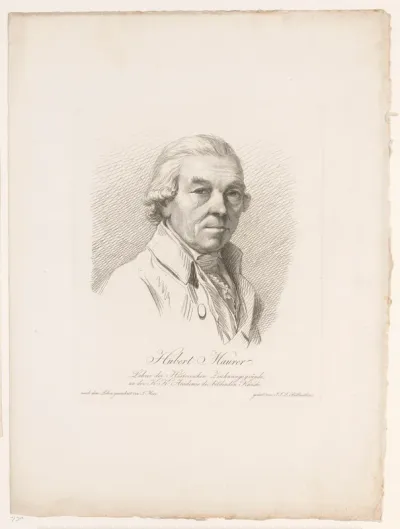 Portret van Hubert Maurer
