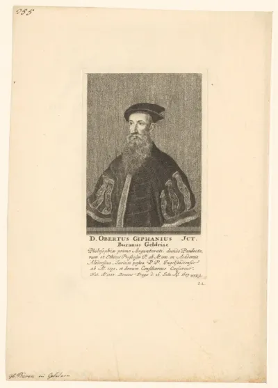 Portret van Hubert van Giffen