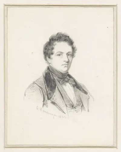 Portret van Hubertus van Hove