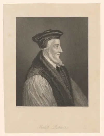 Portret van Hugh Latimer