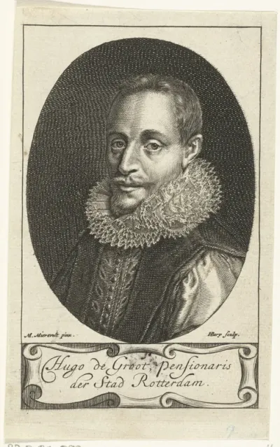 Portret van Hugo de Groot