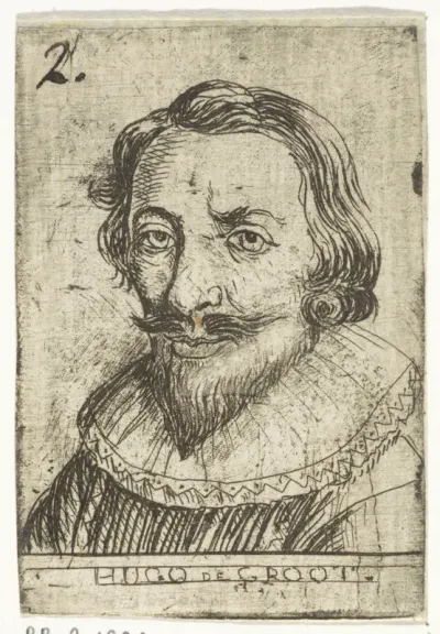Portret van Hugo de Groot