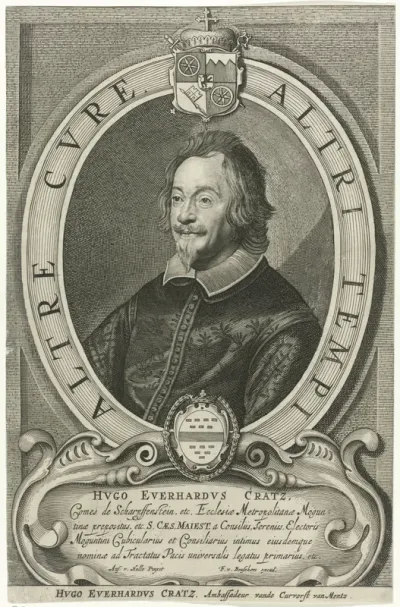Portret van Hugo Everhard Cratz