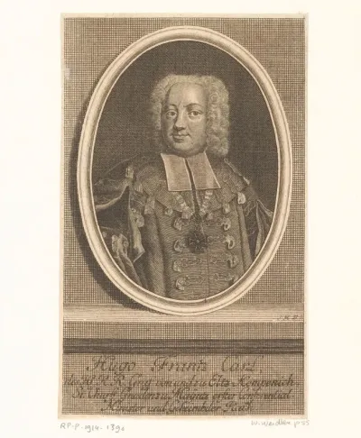 Portret van Hugo Franz Karl von und zu Eltz zu Kempenich