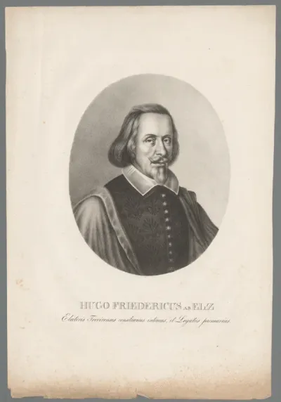 Portret van Hugo Friedrich von Eltz