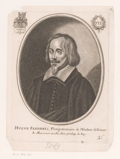 Portret van Hugo Friedrich von Eltz