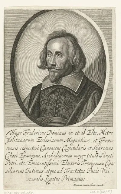 Portret van Hugo Friedrich von Eltz