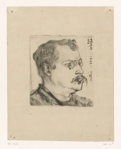 Portret van Hugo Vogel