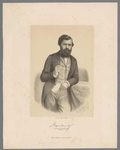 Portret van Hugo Wesendonck