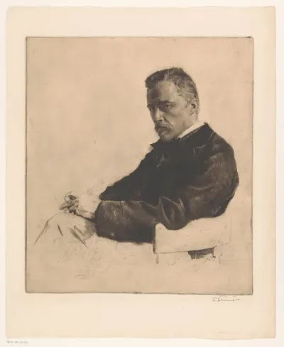 Portret van Hugo Wolf