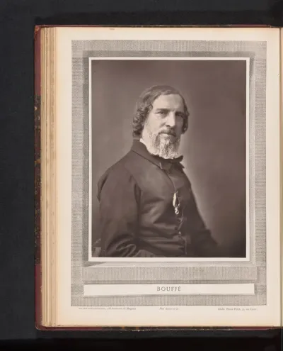 Portret van Hugues Bouffé