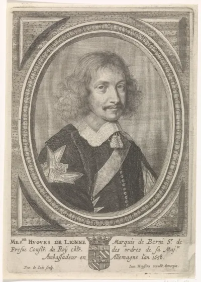 Portret van Hugues de Lionne