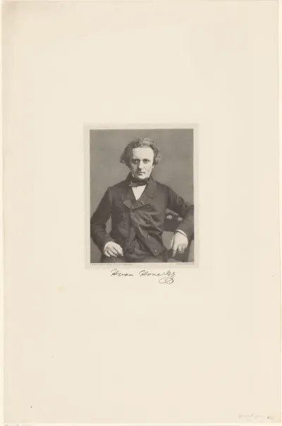 Portret van Huib van Hove Bz