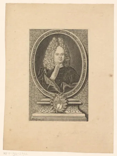 Portret van Huldrich Sigmund Rothmaler