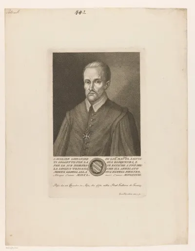 Portret van humanist Leonardo Salviati