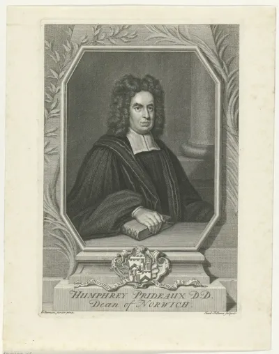 Portret van Humphrey Prideaux