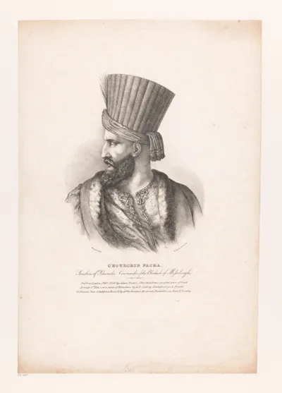 Portret van Hursid Pasha