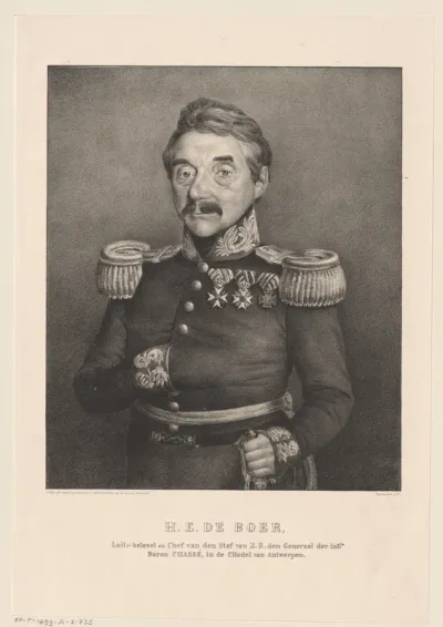 Portret van Hybe Everdes de Boer