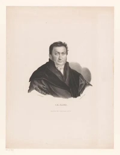 Portret van I.M. Baud