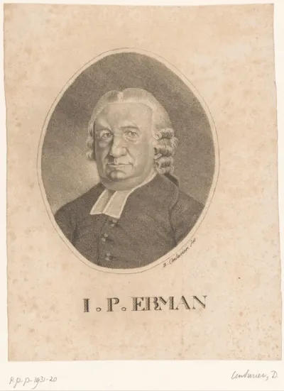 Portret van I.P. Erman