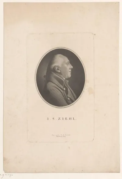 Portret van I.S. Ziehl