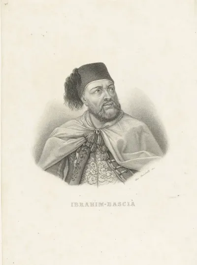 Portret van Ibrahim Bascia