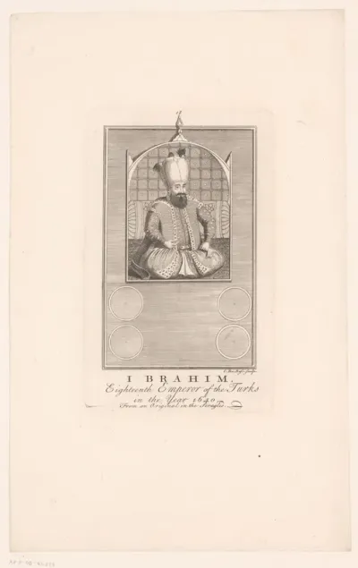Portret van Ibrahim I