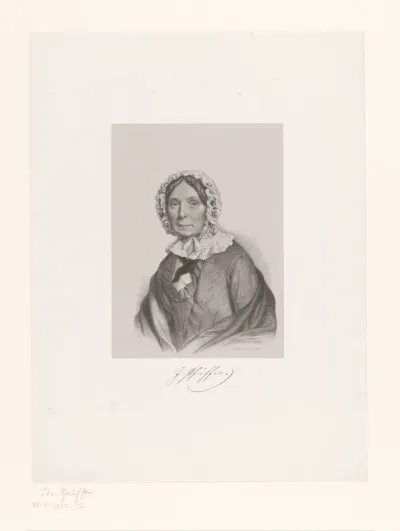 Portret van Ida Pfeiffer