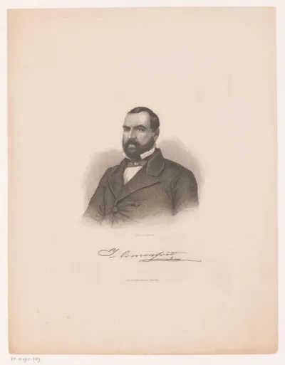 Portret van Ignacio Comonfort