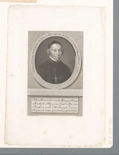 Portret van Ignatius Spekle