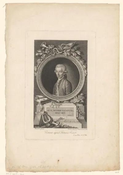 Portret van Ignaz Edler von Born