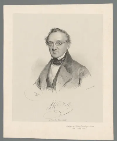 Portret van Ignaz Franz Castelli