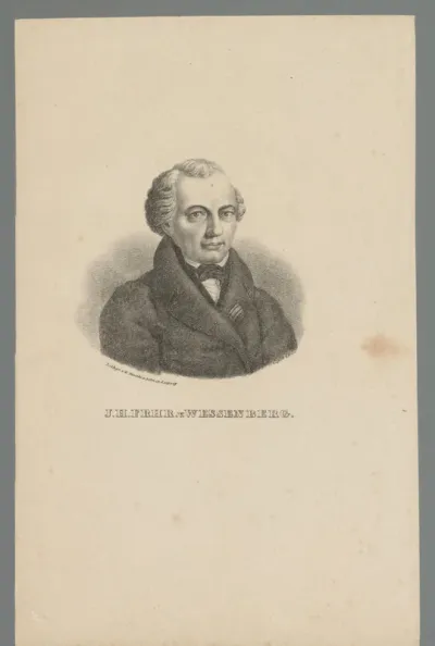 Portret van Ignaz Heinrich von Wessenberg