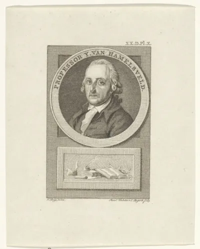 Portret van IJsbrand van Hamelsveld
